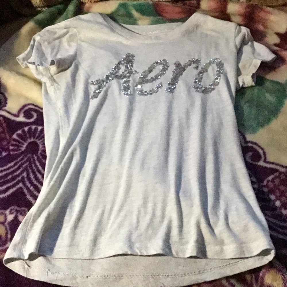 “Aero” light gray shirt!